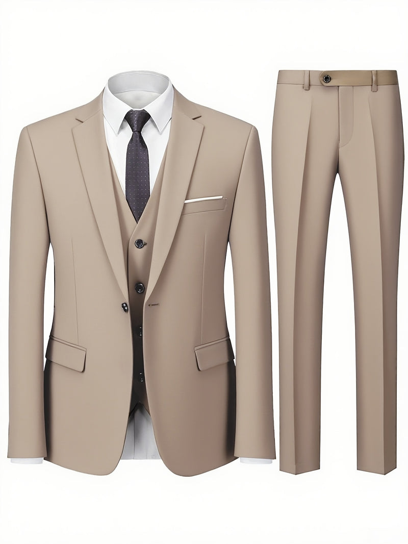 Set of 2 Men'S Formal And Wedding Suits,Tailored Jacket And Dress Trousers.