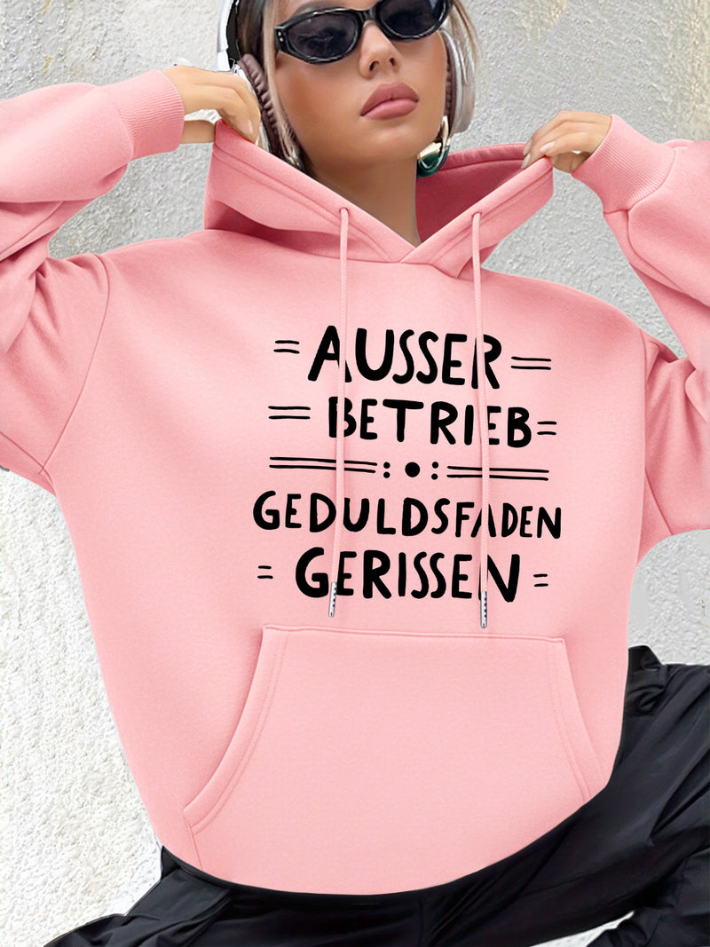 Women’s Clothing Graphic Print Hoodie.