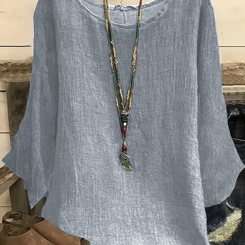 Oversized Casual Women'S T-Shirt.