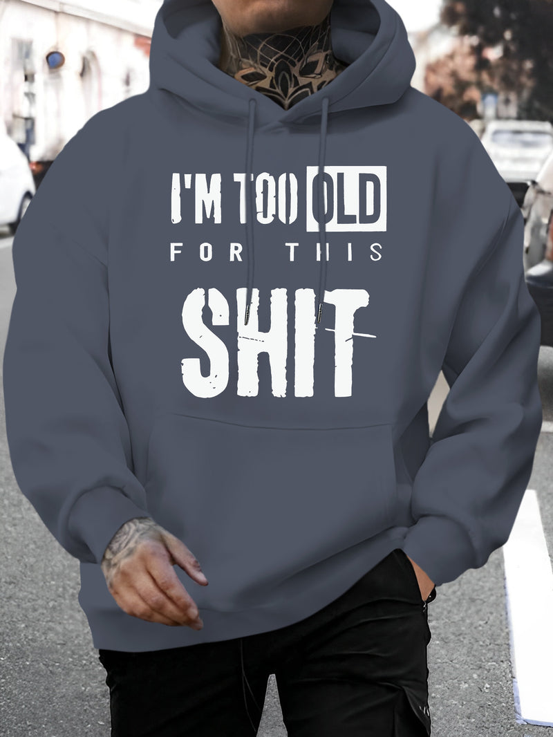 Men's Hooded Sweatshirt New Fashionable.
