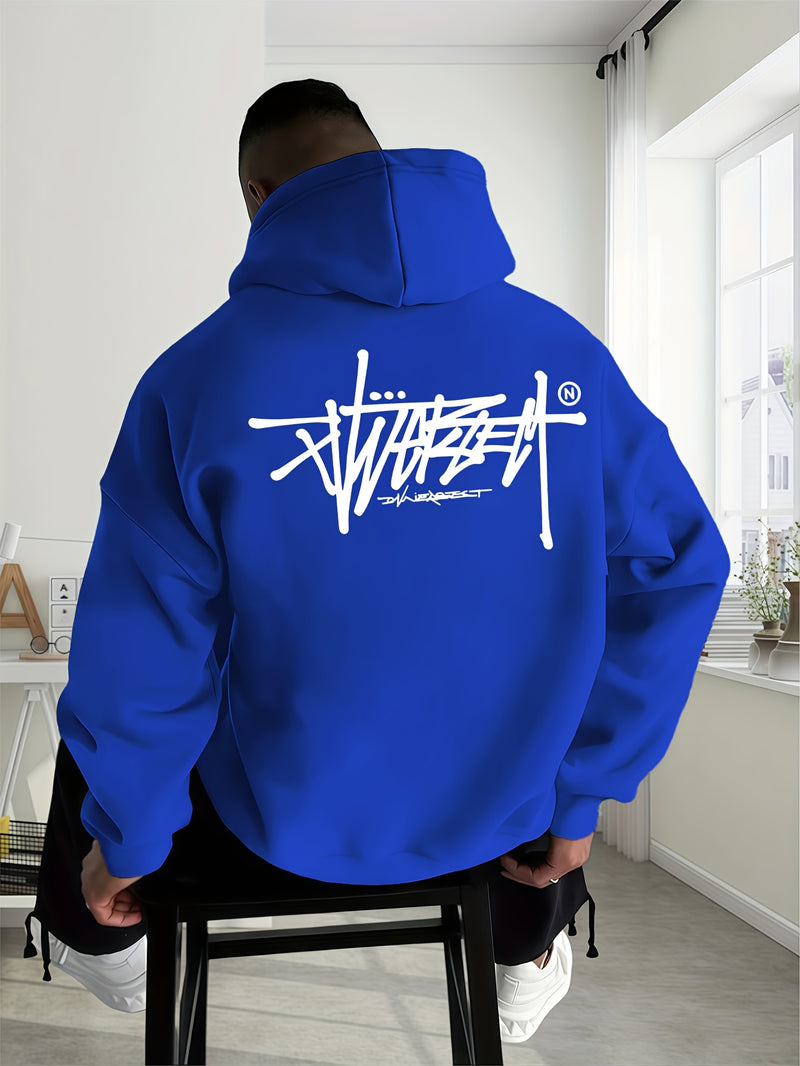 Men's Trendy Autumn-Winter Hooded Sweatshirt.
