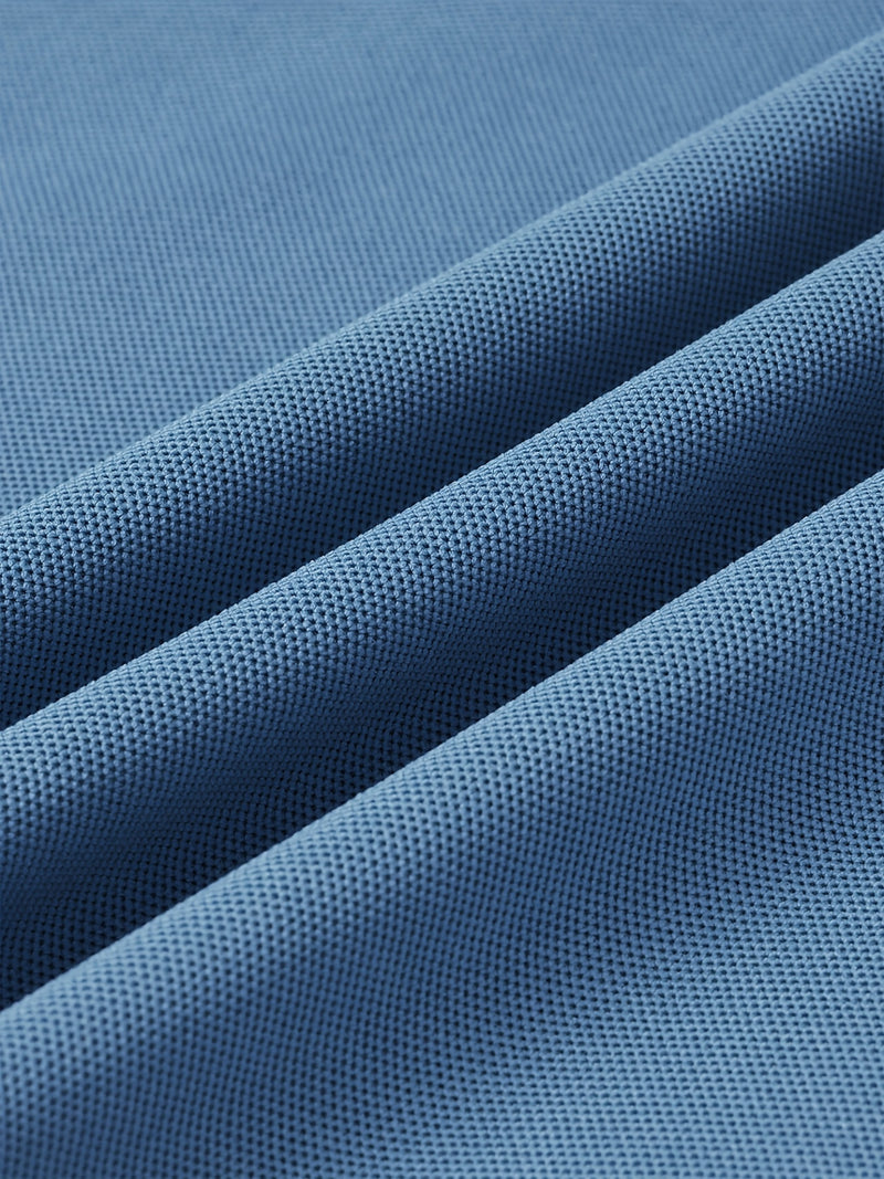 Men's Outdoor Golf and Equestrian Lapel Polo Shirt, Long Sleeve.