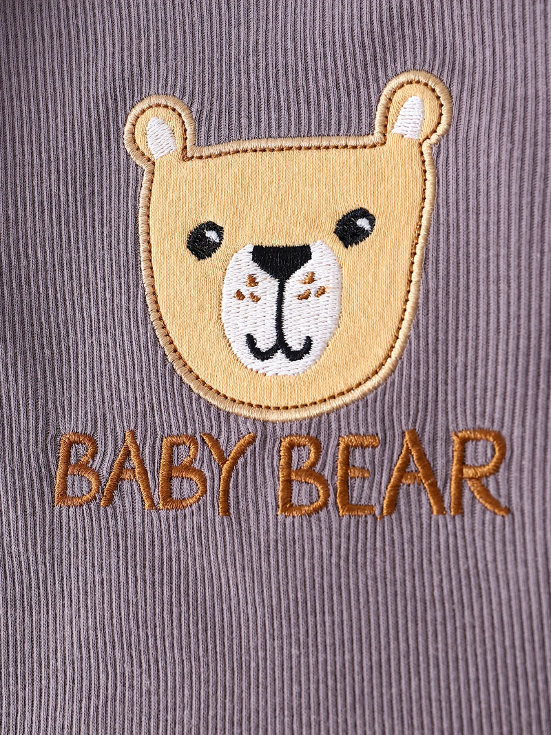 8pcs New Autumn And Winter Long-Sleeve Onesies for Boys And Girls.