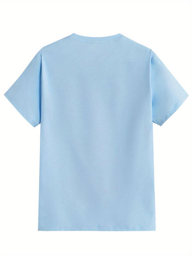 Men's Plus Size Short Sleeve T-Shirt.