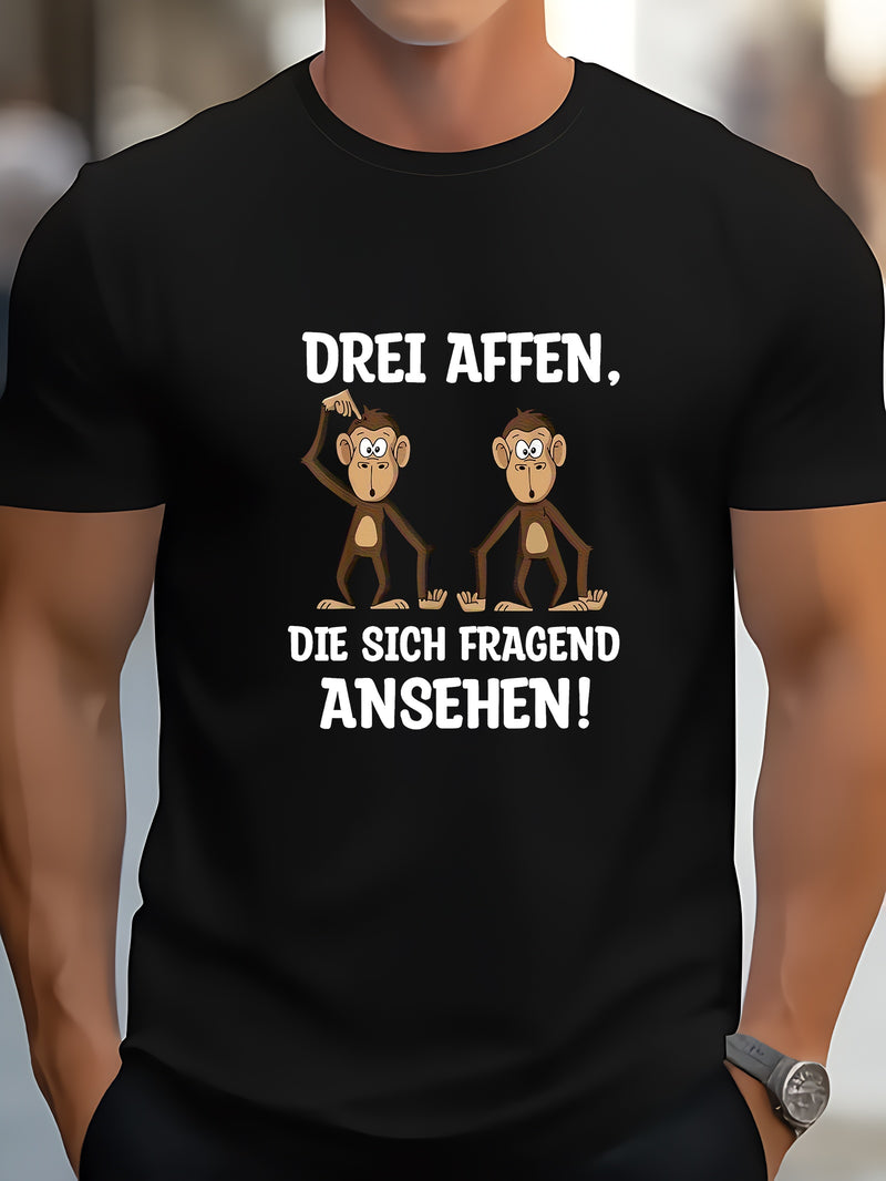 Men's Retro Funny German Quote T-Shirt.