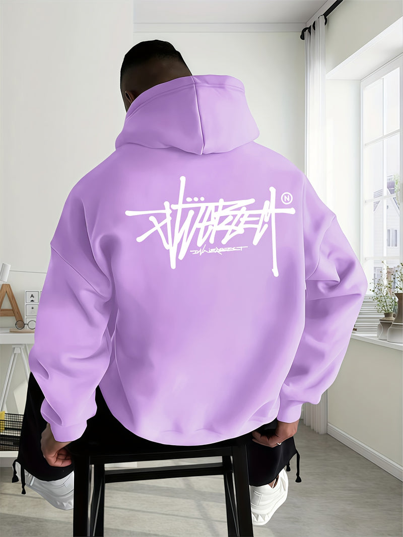 Men's Trendy Autumn-Winter Hooded Sweatshirt.