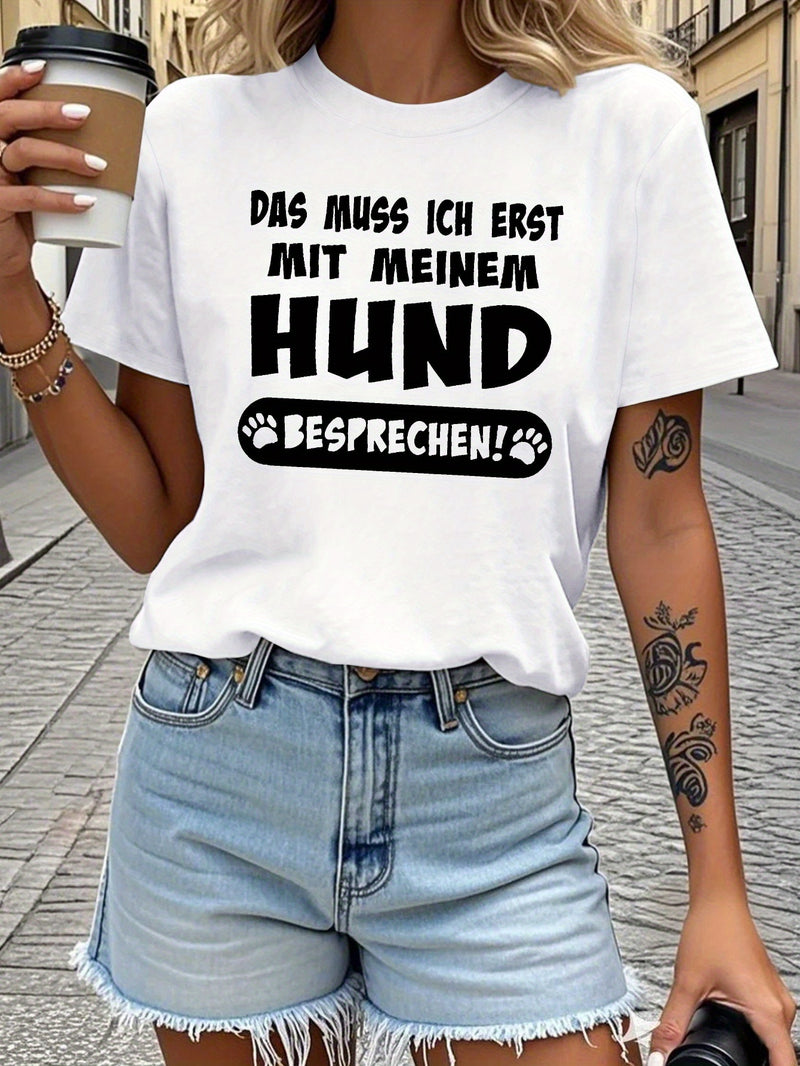 Women's Pure Cotton T-Shirt.