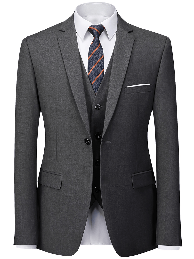 Stylish 3pcs Men's Suit.