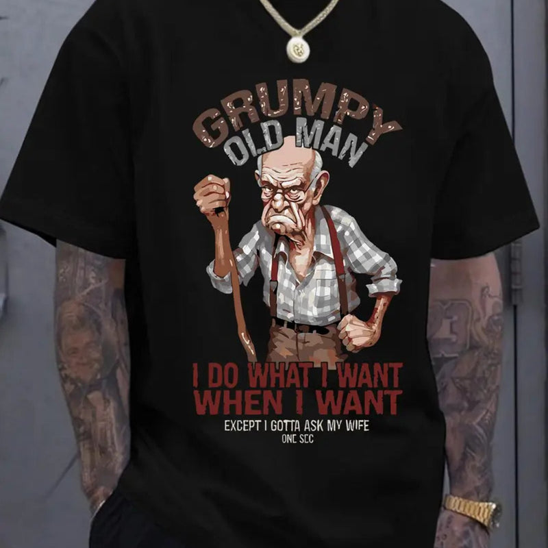 Men's T-Shirt Cotton.