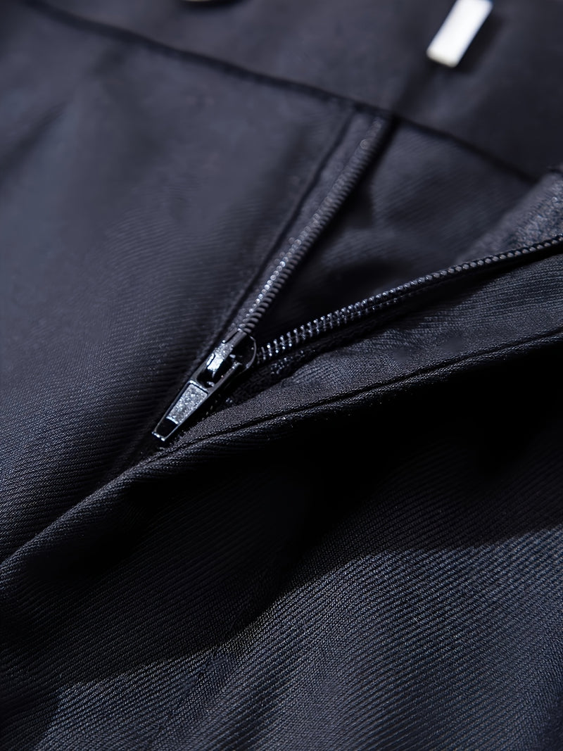 Men'S Suit Set with 2pcs, Including a Blazer And Trousers.