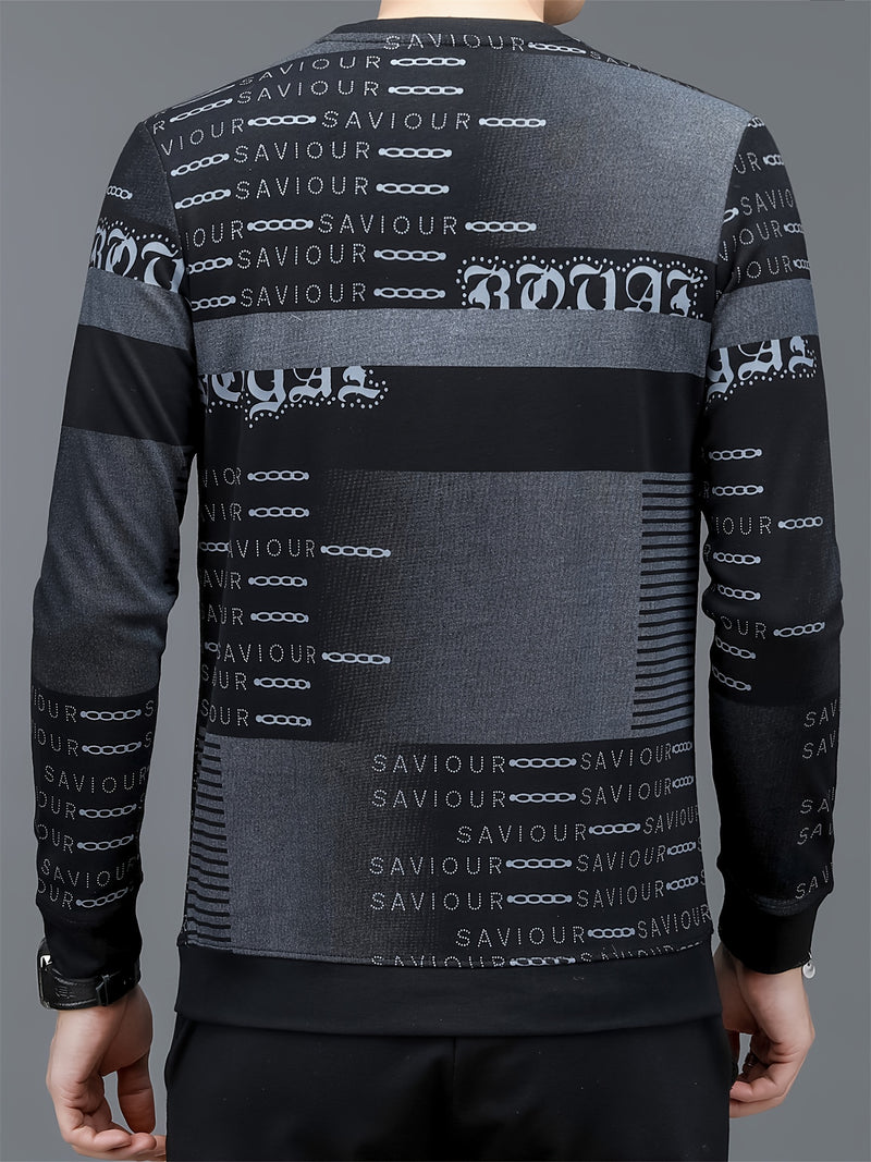 Men's Long-Sleeve Versatile Fashion.