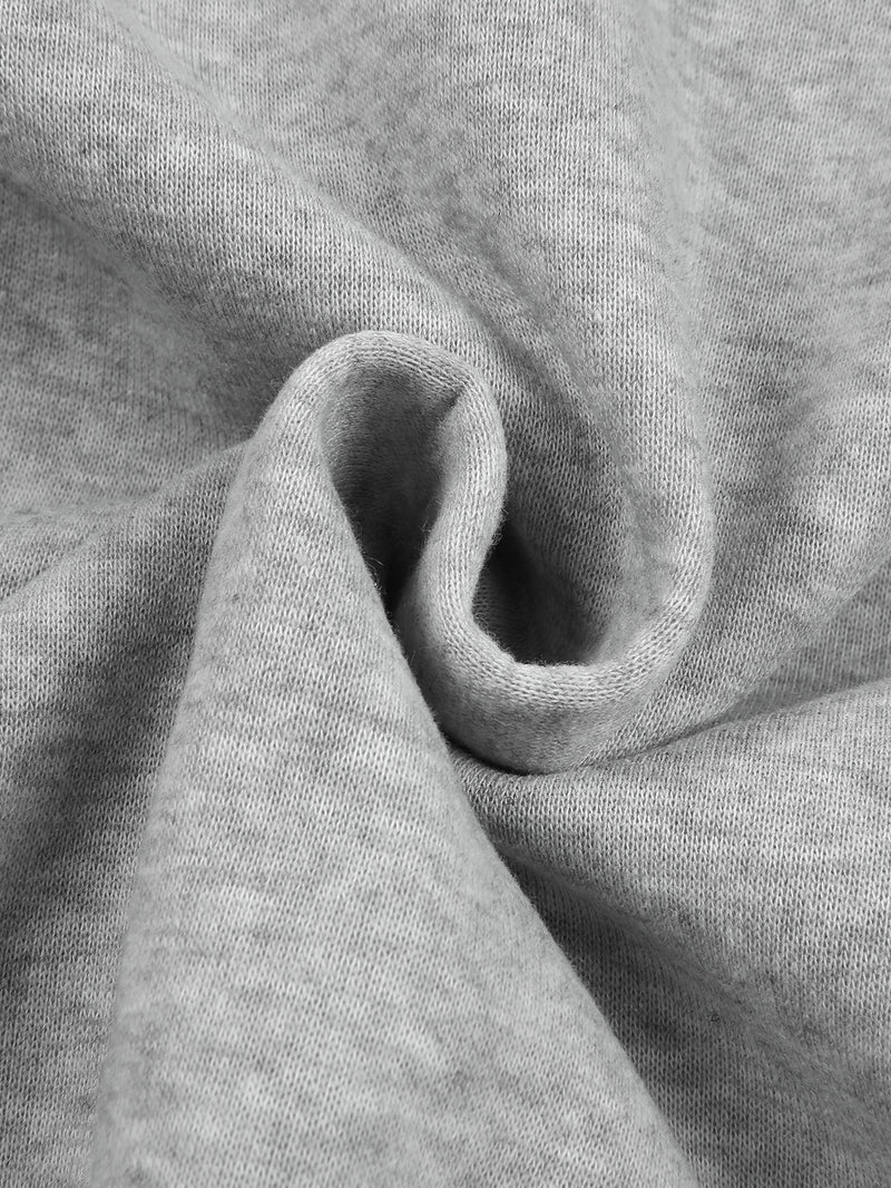 Men's Red Hoodie with "Never Give Up" Print.