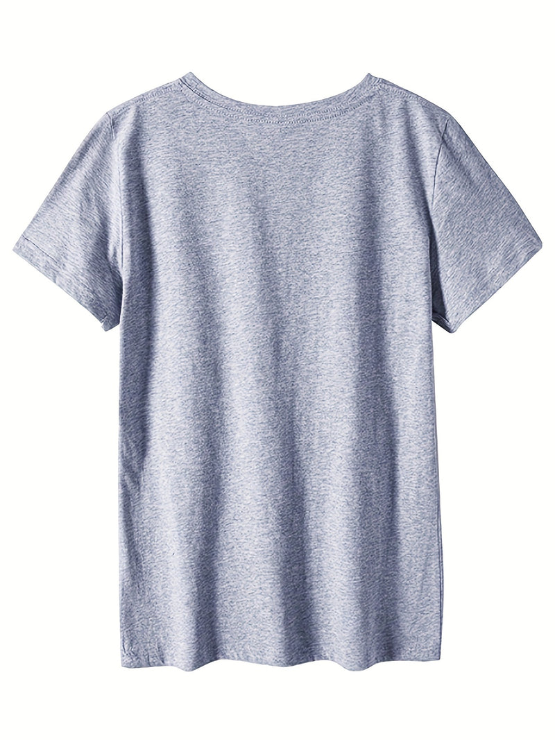 Women’s Rainbow and Love Print T-shirt.