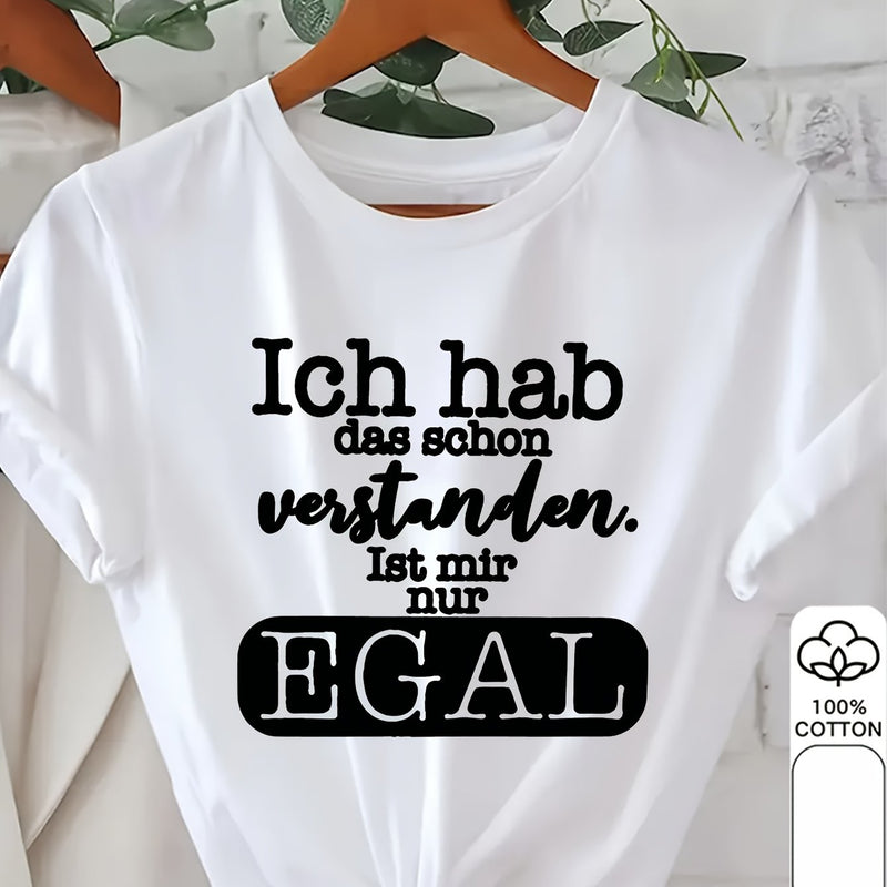 Women's Graphic Print T-Shirt.