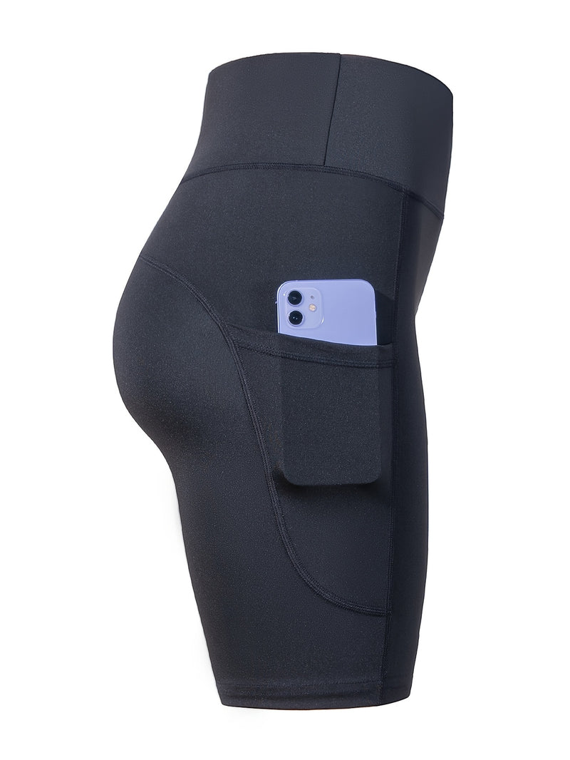 4-Pack Women’s Athletic Shorts, Fashion Yoga Shorts.