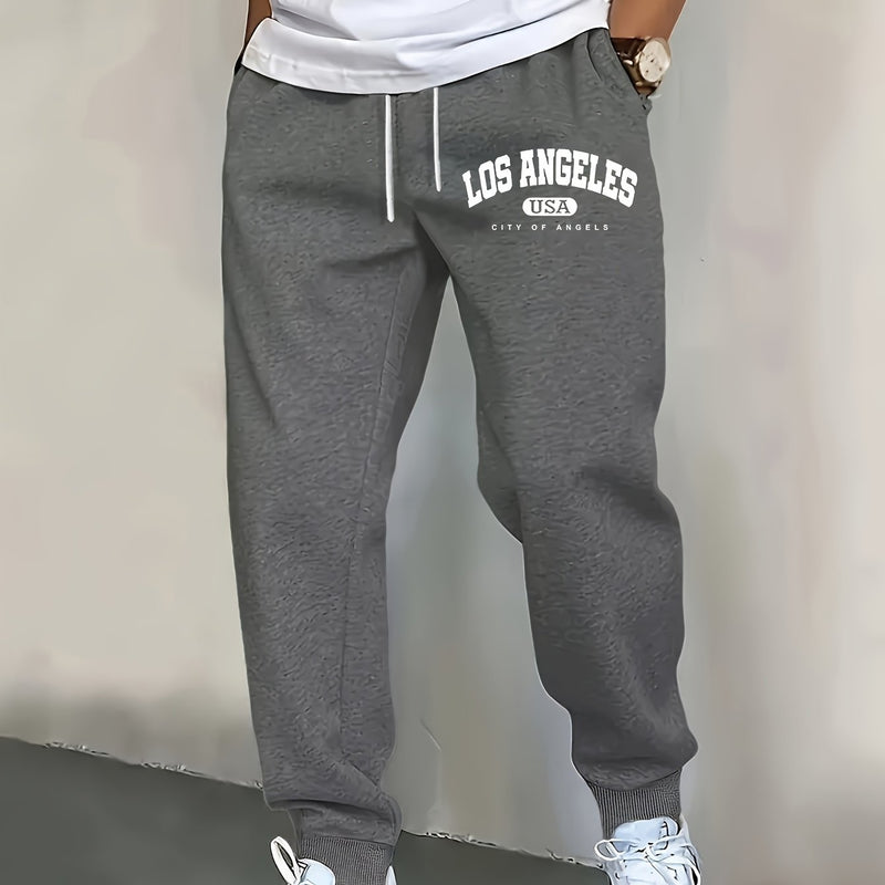 Men's Casual Home Pants, Printed California Style.