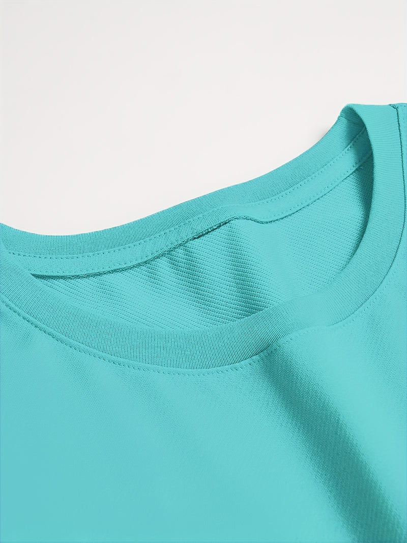 Crew Neck T-Shirt: If You Try to Scare Me, I'Ll Be Breast-Fed Scared!