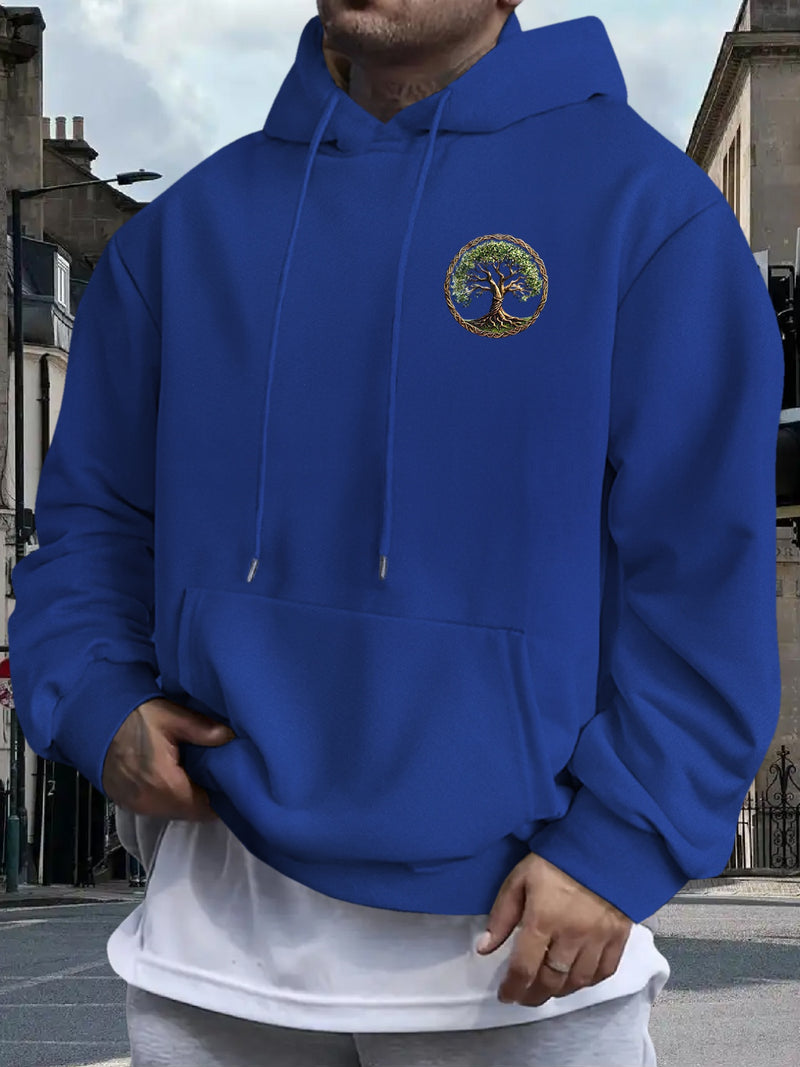 Men's Hooded Sweatshirt.