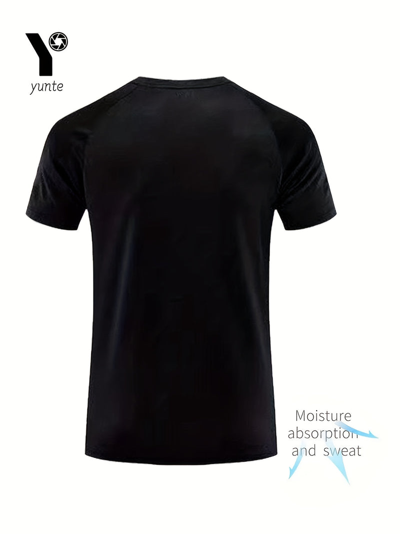 9pcs Men's Lightweight Crewneck T-Shirts in Army Green.