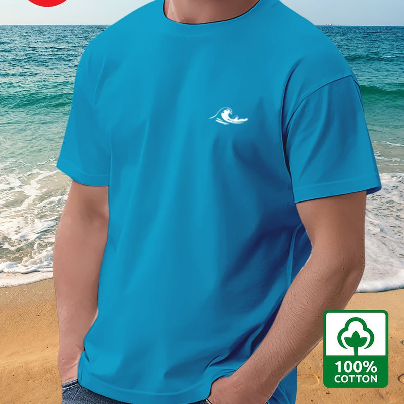 Men's Short Sleeve Printed T-Shirt.