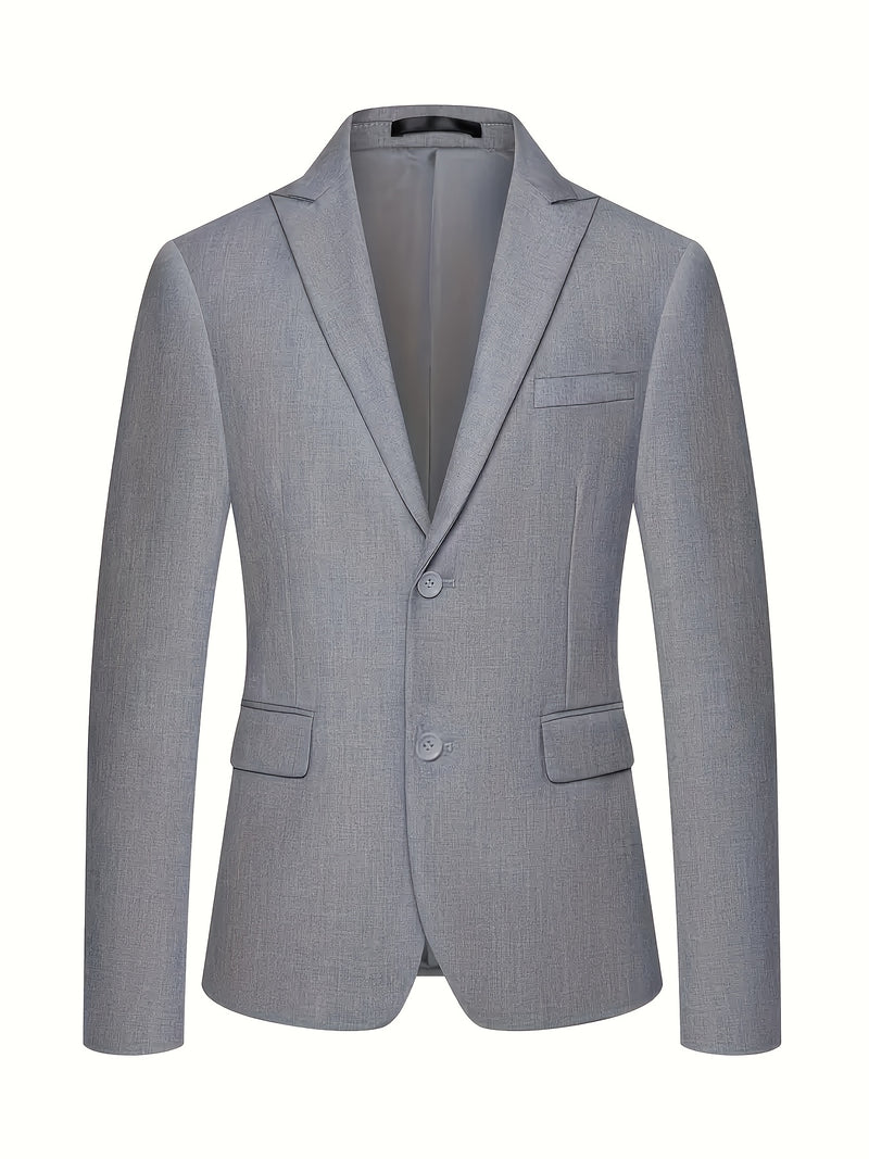 Men's Premium Dark Grey Suit Set.