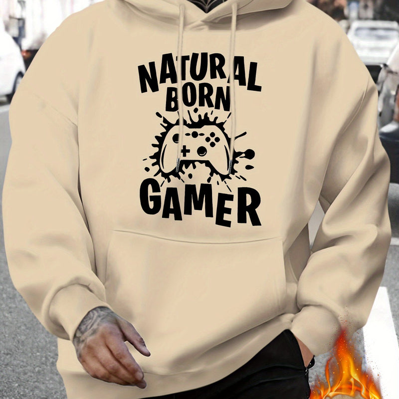 Men's New Stylish Hoodie for Gamers Featuring.