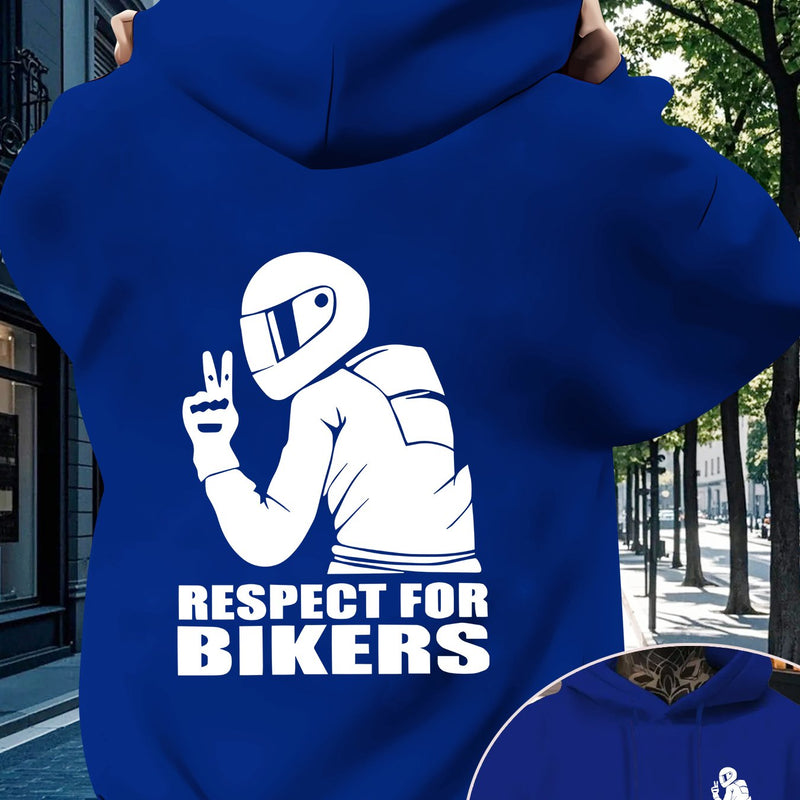 Men's Casual Hooded Sweatshirt.