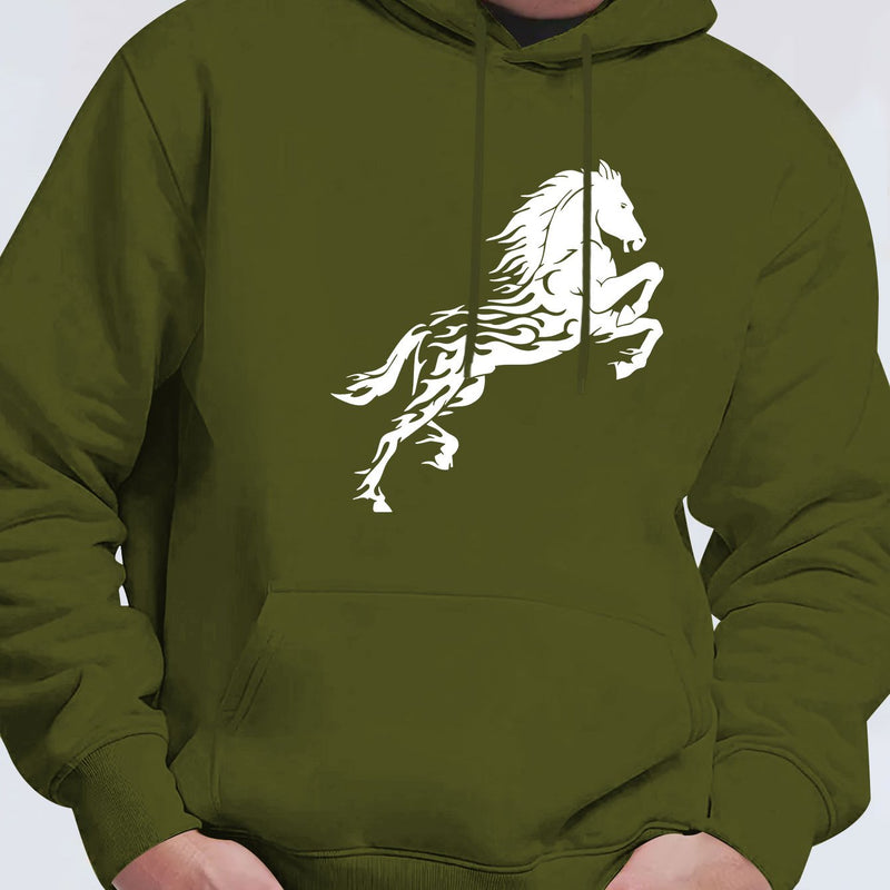 Men's Long Sleeve Hoodie Sweatshirt.
