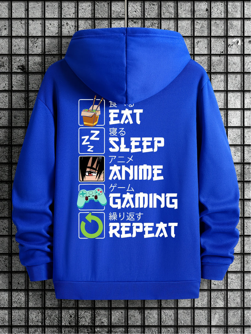 Men’s Hooded Sweatshirt New Spring/Autumn Printed Hoodie.