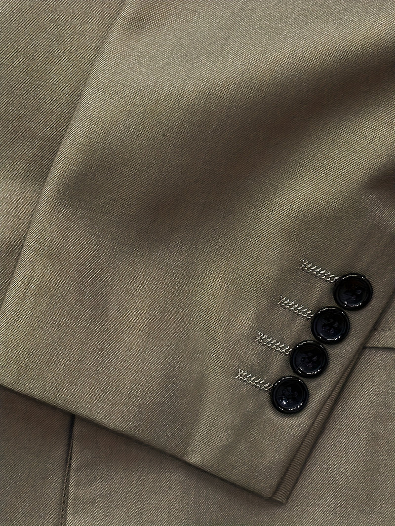 2pcs Men's Chinese Suit Set - Cheongsam + Formal Pants.