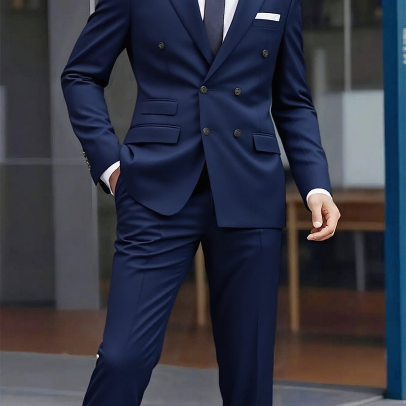 Two-Piece Men's Suit Set.