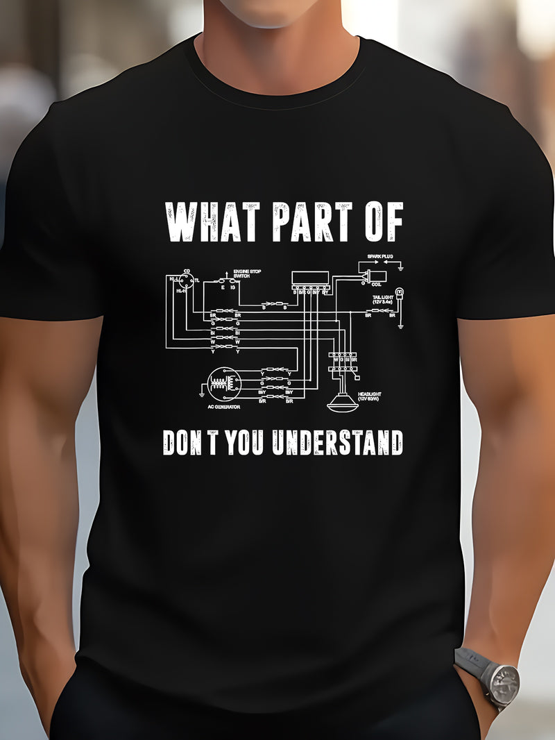 Men’s Electrical Engineer Funny Engineering Sarcasm T-Shirt.