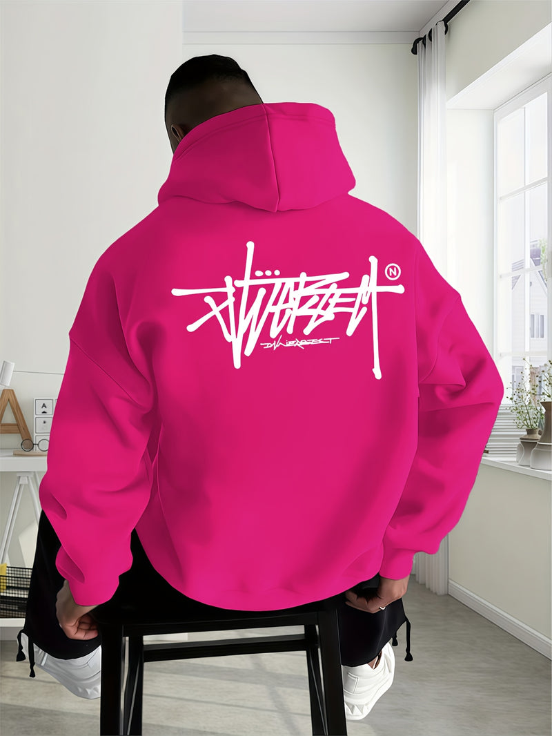 Men's Trendy Autumn-Winter Hooded Sweatshirt.