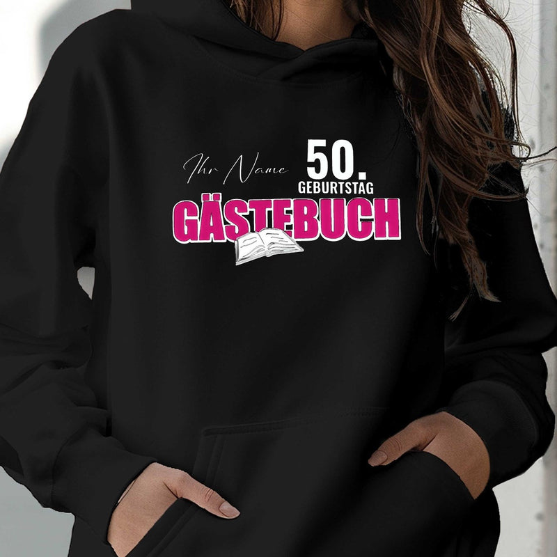 teediy Women'S 50th Birthday Hooded Sweatshirt.