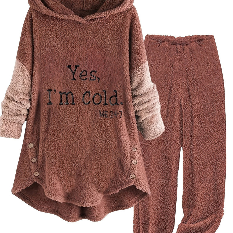 Women's Autumn and Winter Warm Set.