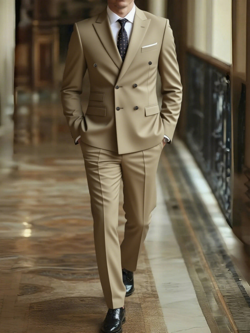 Men's Two-Piece Formal Suit by Elitefit.