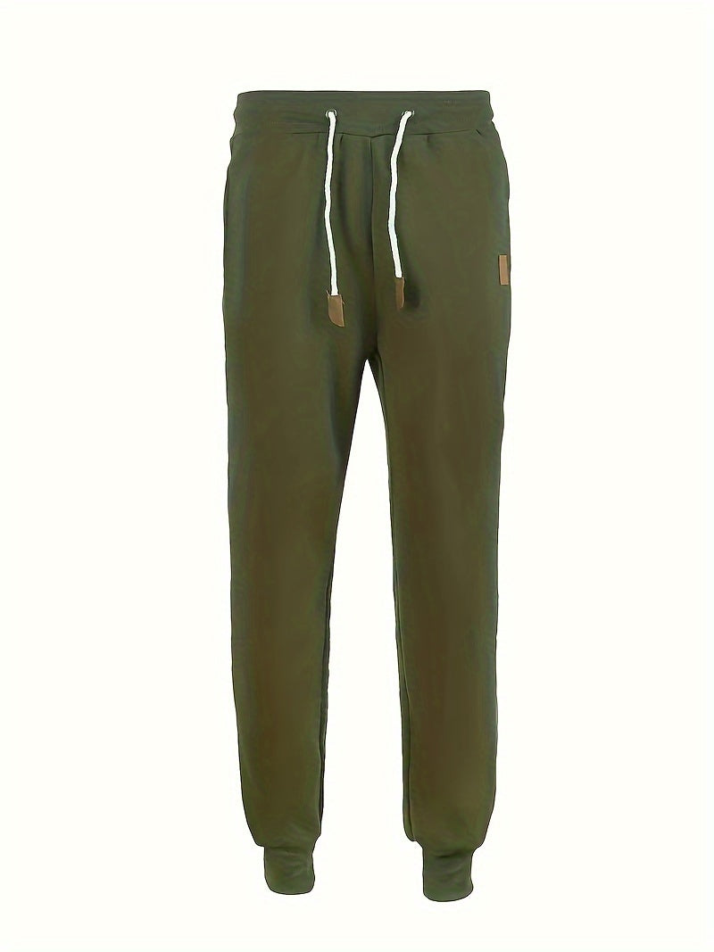 Drawstring Sweatpants Loose Fit Pants Men's Casual Joggers.