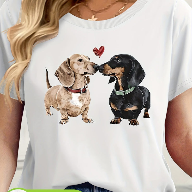 Women’s Casual Short Sleeve T-Shirt.