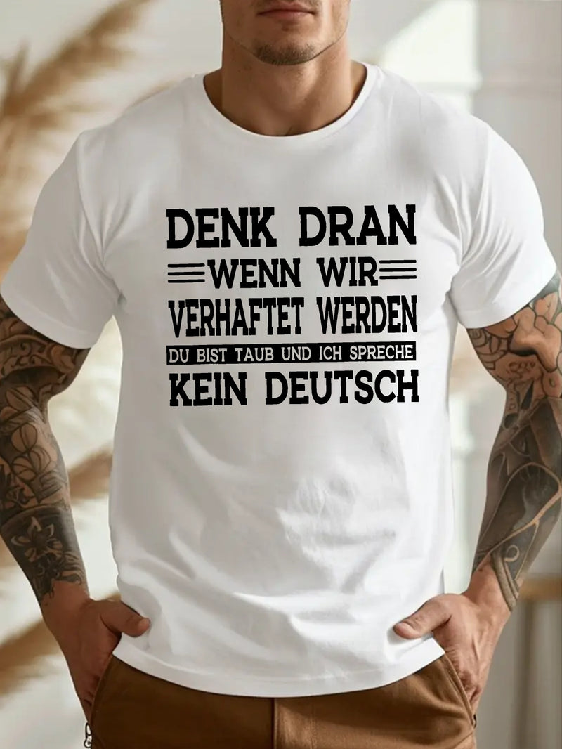 Men’s Fun German Crinkle Plus Size T-Shirt