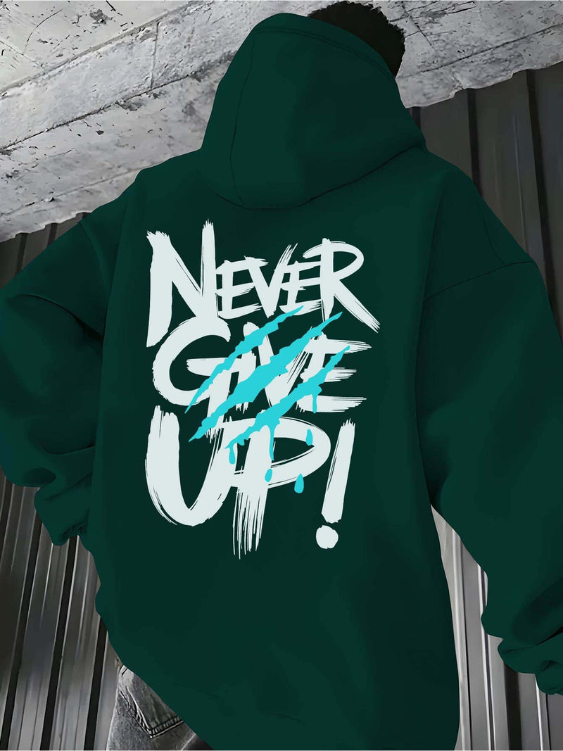 Men's Hooded Fleece  Sweatshirt.