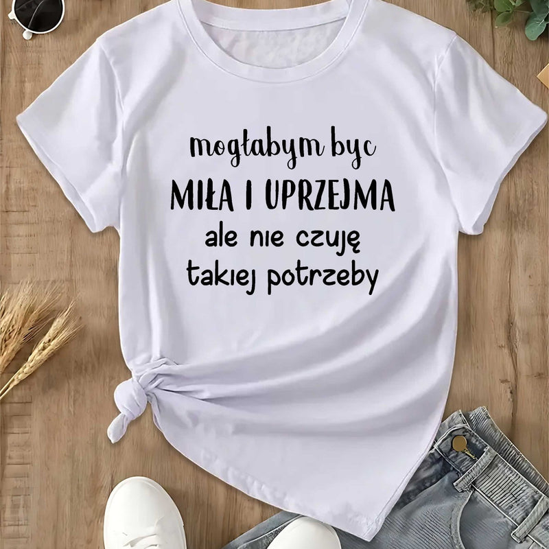 Women's T-shirt Short Sleeves.