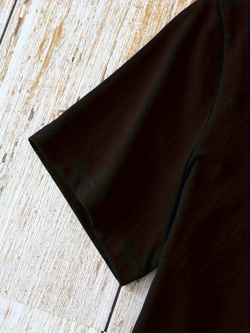 Women's Round Neck Short Sleeve Top.