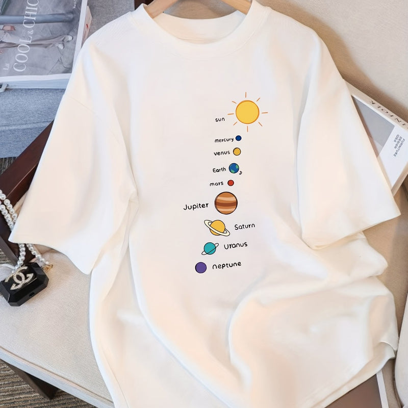 Women’s Trendy Brand Short-sleeve T-shirt.