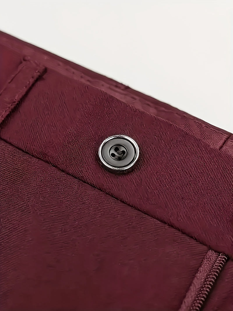 Men'S Suit Set with 2pcs, Including a Blazer And Trousers.