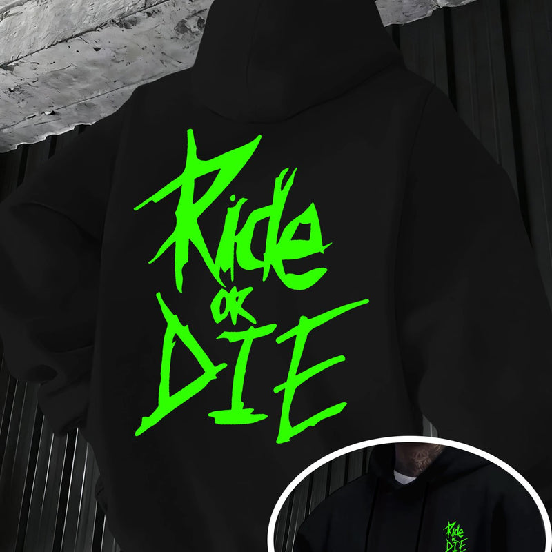 Men's Hooded Sweatshirt.