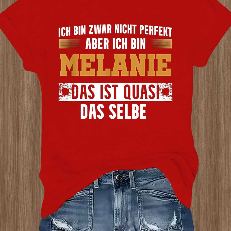 Women's T-Shirt with Short Sleeves.