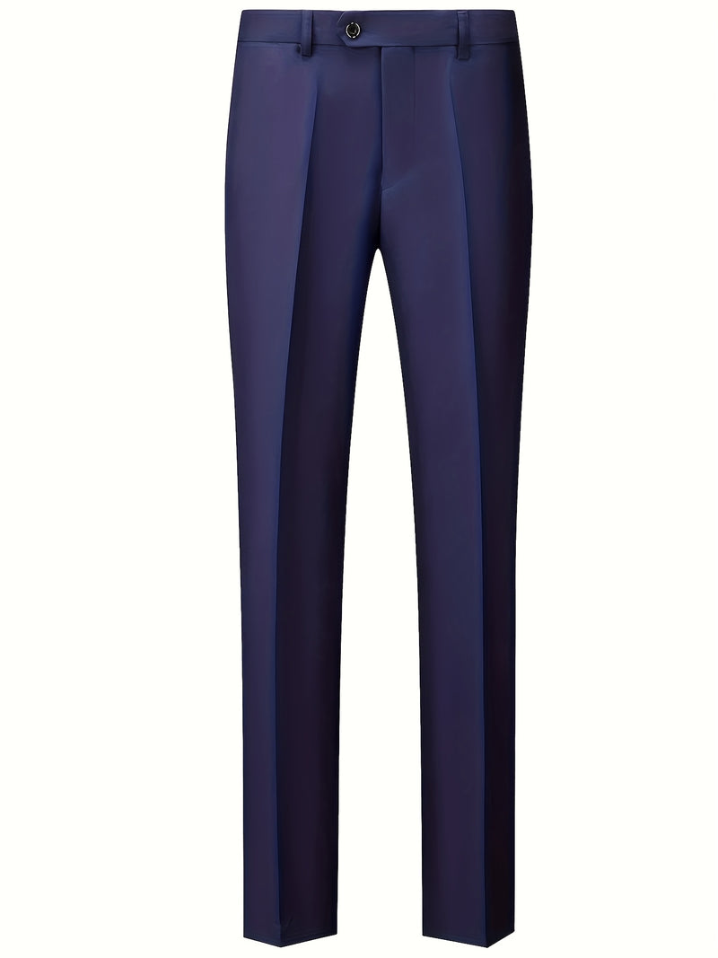 Men'S 2pcs Wedding Suit Set | Slim-Fit Business Blazer and Classic Trousers.