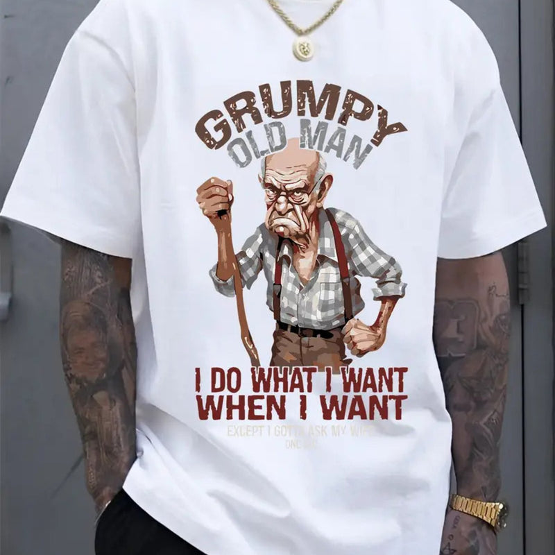 Men's T-Shirt Cotton.