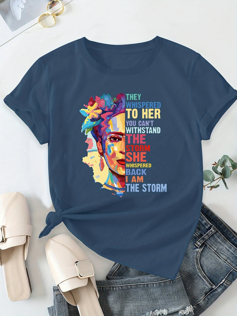 Women’s Casual Short Sleeve T-Shirt.