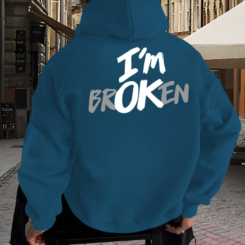 Men's Hooded Sweatshirt.